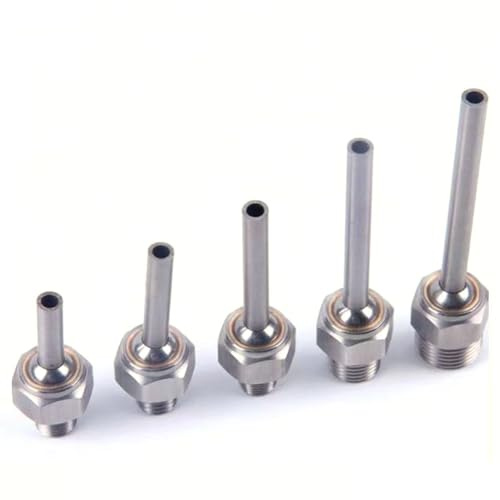 10 pezzi 1/8 -1/2 pt x15-200 mm Refreverili regolabile 304 carente in acciaio inossidabile Refrigerante Refrigerante dell'acqua ad alta pressione per torni, CNC, macchine a CNC