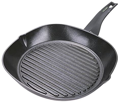 Moneta Nova Grillpfanne 28 cm, Aluminium, Schwarz