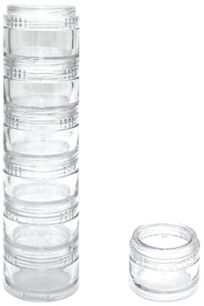 HaiSea Weekly Travel Pill Planner-Monthly Pill Organizer, Daily Month Pill Box-Separate AM/PM Compartments Colors Vary