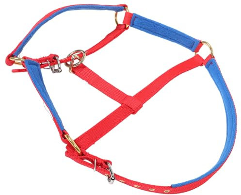 OSOLADY Einstellbares Pferdehalfter Aus Robustem Material Für Sicheres Training Und Reiten Geeignet Für Verschiedene Pferdegrößen Langlebig Und Komfortabel