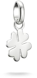 THOMAS SABO Charm-Anhänger Glücksklee Connect Silber Recyceltes 925 Silber