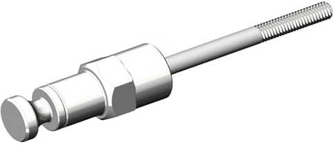 Croozer Click&Crooz Achsmutterkuppl Mehrfarbig One Size