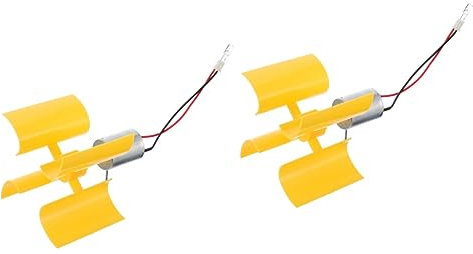 Baluue 2 Piezas Dinamo Viento Pequeños Generadores Generador De Aerogeneradores Verticales Generador Solar Microgenerador Vertical Mini Verticales Micromotor Abdominales Exterior Alumno