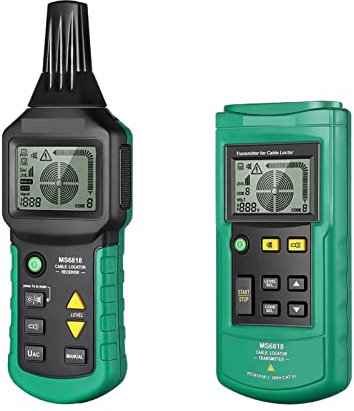 MS6818 Tensione del tracker del tracker del localizzatore for tubi for tubi for tubi metallici del cavo professionale portatile