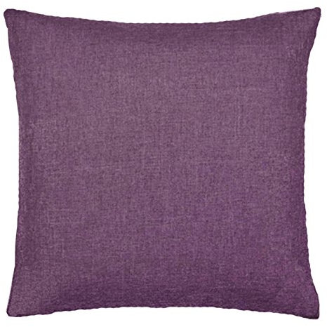 JEMIDI 2x Kissenbezug Kissenhülle 40x40 cm - 2er Set Kissen Bezüge Kissenhüllen im Leinenlook - Doppelpack Kissen Bezug Hülle - versch. Farben