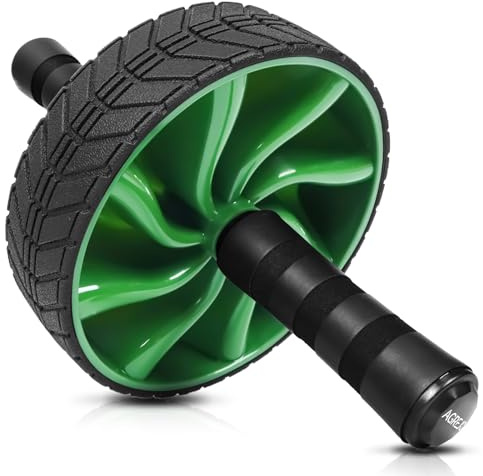 Ab Roller Wheel - AGREJO Ab Workout Equipment for Abdominal & Core Strength Training, Home Gym Fitness Equipment, Exercise Wheel for Men Women