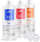 3Pcs Skin Aqua Peeling Solution, Skin Care Dermabrasion Facial Cleansing Serum, Facial Special Peeling Solution Set,facial Solution for Oxygen Beauty Machine