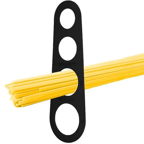 Gadgets de contrôle des portions de pâtes en acier inoxydable | Outil de mesure de spaghetti | Taille de portion pour mesurer les spaghettis | Instrument de mesure de | Règle de spaghetti