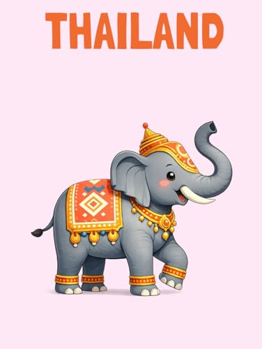 Travel Photo Album - Thailand: A Beautiful Scrapbook with Blank Pages for Your Travel Memories