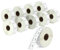 BETCKEY - 10 Rollen 11353 Selbstklebende Etiketten Kompatibel mit DYMO S0722530, 13mm x 25mm, 10000 Mehrzwecketiketten (Klein) für LabelWriter 450, 4XL NICHT passend 550 oder 5XL