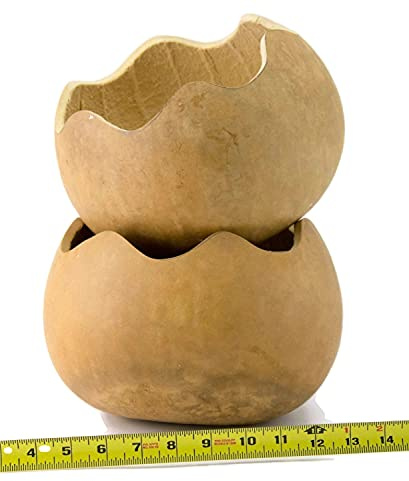 Gourd Bowls, Craft Ready, Set of 2