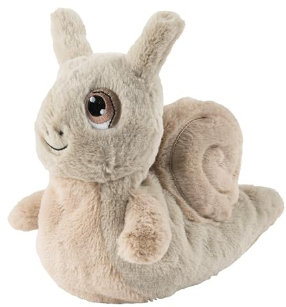 Warmies® Wärmekissen/Stofftier Minis Schnecke herausnehmbare Hirse Lavendelfüllung 20cm 280g (Exklusives Warmies-Design für Greenlife Value)