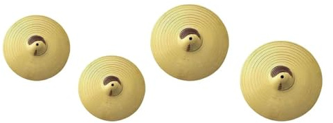 Anfänger Becken Crash-Becken Anfänger-Schlagzeuger Teile Performance-Schlagzeuger Crash Percussion Alloy Drum-Becken(4 20 Inch)