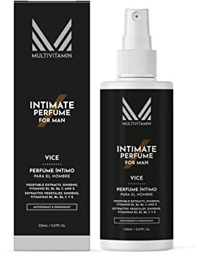 Perfume con acción desodorante para los genitales masculinos, 150 ml.