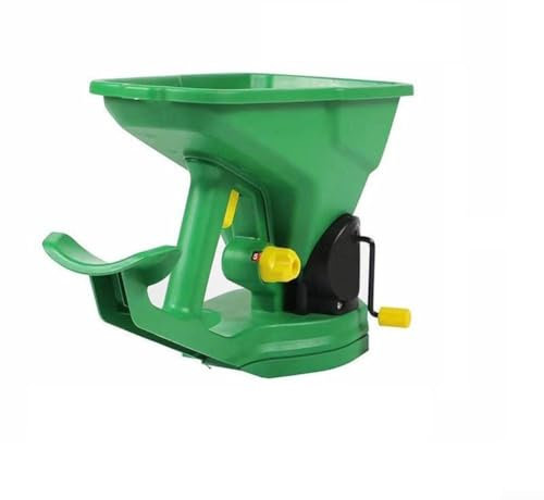 Spandiconcime portatile manuale per giardino, prato, serra, semina, strumento verde