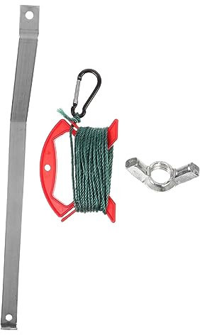 Toddmomy 3sets Reti Pieghevoli Per Pesca Con Canna Di Supporto Inossidabile e Corda Attrezzatura Per Cattura Gamberi e Granchi Facile Da Usare e Resistente