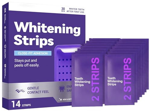 Générique Bande Blanchiment Dentaire Violet, Bandes Blanchissantes Dents Violettes, Teeth Whitening Strips, élimine Taches Café/Thé/Vin Blanchiment en toute sécurité sans dommage 2026