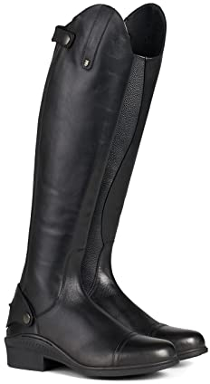 HORZE Bottes d'équitation cuir Genève, femme, Noir, 39R