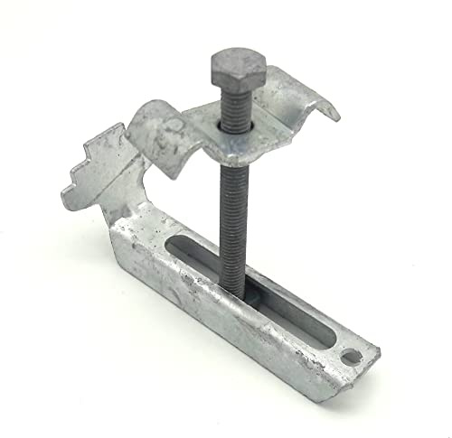 zaun-anhalt Gitterrostbefestigung Gitterrostsicherung Lichtschacht bis 60 mm 4x Befestigungss. O. 5 + U. 31