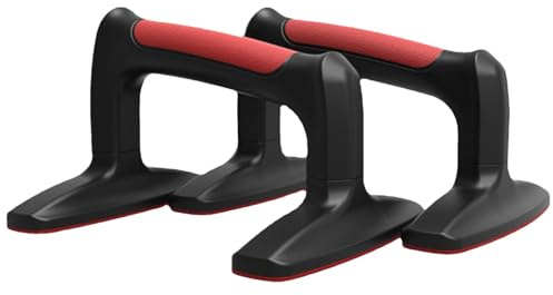 Nankoyal Mangos para flexiones, soportes para flexiones de entrenamiento de fuerza - Fitness 1 par de manijas para flexiones - El gimnasio en casa ergonómico de la estructura robusta antideslizante