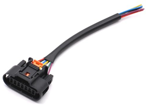 HAOTOM 7Pin Zündspulen-Anschlusskabelstecker Stecker Zündspule Für Chevrolet Aveo Cruze Trax Für Opel Adam Ampera Astra J Corsa D E Insignia A Mokka/Mokka X Zafira Tourer C 51277287