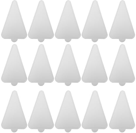 JOINPAYA 100 Pezzi Vassoi per Base Torta in Cartone Argento 118x78mm, Sottotorta per Dessert e Cupcake, Accessori per Feste di Compleanno, Matrimoni e Natale