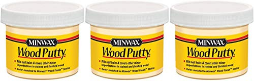 Minwax 13610000 Wood Putty, 3.75 Ounce, Natural Pine 3 Pack, 13610000-3