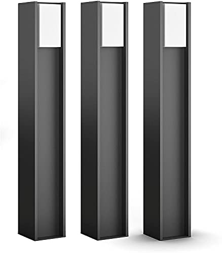 Philips Hue - Turaco post anthracite 1x9W 230V (Triple Pack)