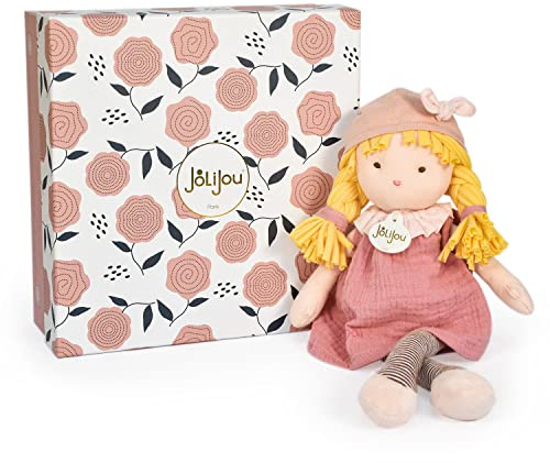 Jolijou - LE DUCITE - bambole di stoffa - Eva - terracotta - JJ6014