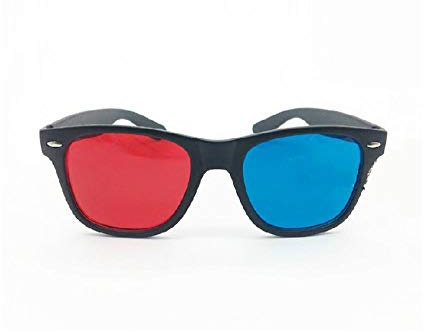 Gafas 3D Clip de Gafas Que entrenan a la miopía Gafas de visión estéreo estrabismo de visión Corta @ A1