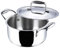 Vinod 3-Ply Stock Pot | Stainless Steel Stockpot with Steel Lid | Induction Safe Soup Pot, Casserole Dish | Family Size Cooking Pot | Mirror Finish | Cooking Pot Set (18CM - 1.8L)