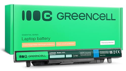 Green Cell A41N1424 A41NI424 A4IN1424 A4INI424 Batterie pour ASUS Portable (2200mAh 15.0V Noir)