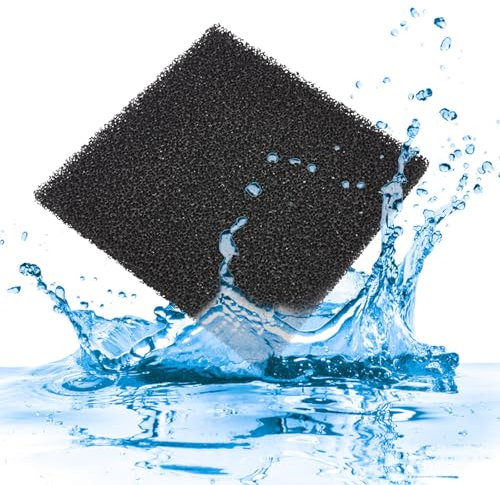 Cerioll Filterschwamm,Filtermatte,Filterpad,Aquarium Filterschwamm,Aquarium Filterschwämm Filtermatte,Aquarium Filtermatte,Aquarium Filterschaum,Aquarium Filter Pads,Aquarium-Filterschwämme,50x50x2cm