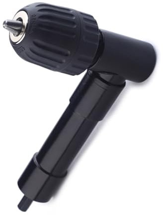 Angoily 90grado Adaptador De Ángulo Recto Para Taladro Eléctrico Accesorio De Extensión Duradero y Fácil De Usar Compatible Con Taladros Estándar Para Espacios Estrechos Difícil Acceso
