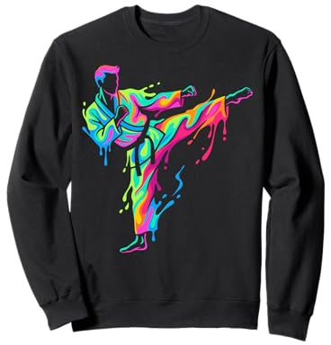 Joueur De Taekwondo pour Homme Enfant Garçon Sweatshirt