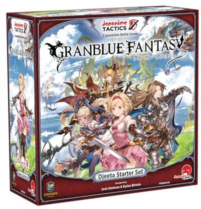 Japanime Tactics: Granblue Fantasy Djeeta Starter Set | From The Creator of Dragon Fire | Strategize and Battle | 2-4 Players Ages 14+