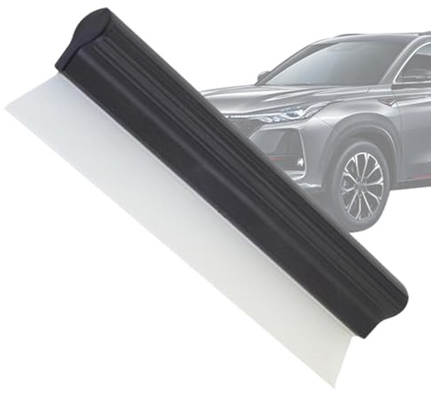Tergicristallo per auto, raschietto per auto per pulizia delle vetri, strumento per raschietto 'acqua flessibile per auto - raschietto portatile ad asciugatura rapida, asciugamano per vetri