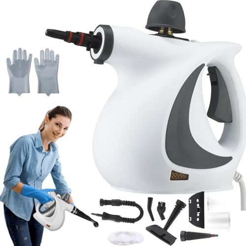 Nettoyeur À Vapeur A80, Nouveau Nettoyeur Vapeur Portable 2026, Steam Cleaner Polyvalent Multi-Surfaces, 3min Chauffe, Sans Produits Chimiques, Pour La Maison, La Voiture