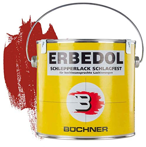 Erbedol | Schlepperlack | Horsch | karminrot | RAL 3002 | 2,5 l | Farbe | Beschichtung | Restaurierung | Lack | Farbton | Lackierung | kratzfest | wetterfest | stoßfest | Schlepper | glänzend