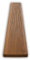 Terrassendielen Thermoesche Thermoholz Holzterrasse Glatt/Geriffelt Nut-Profil 20x130x2900 mm AA 8 Stück