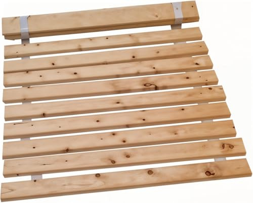 Solid Wood Bed Slats for 3ft Single, 4ft Small Double, 4ft 6 Double, 5ft King Size, 6ft Super King Size Beds - Sturdy Bunkie Board for Improved Sleep Quality (5 feet)