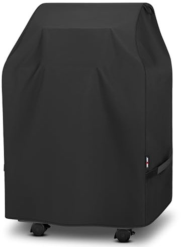 Unicook Barbecue Cover 81 CM - Heavy Duty Waterproof BBQ Cover for Outdoor, Grill Cover Compatible for Weber Char Broil Brinkmann Outback, 81 x 61 x 109 cm