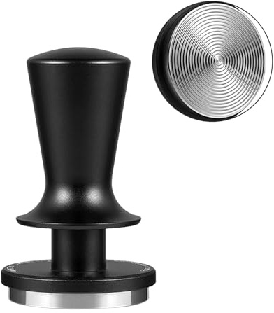 Zerodis Great Coffee Accessories Tools for Home, Double Spring Coffee Tamper with Aluminum Alloy + Stainless Steel, Automatic Leveling and Reset, for Cafe Making (58.35mmT6101-OS)