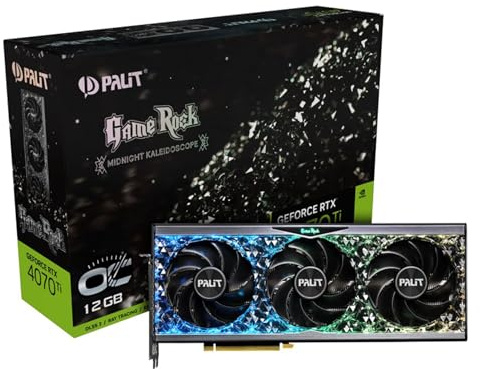 Palit Scheda grafica Nvidia GeForce RTX 4070 GameRock OC da 12 GB