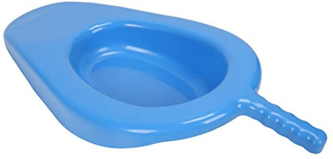 Brrnoo Pandre de Lit, Urinoir Portable pour Les Femmes à Poignée Grande en Plastique Portable de Lit Domestique pour Les Patients Paralytiques Enceintes Enceintes âgées