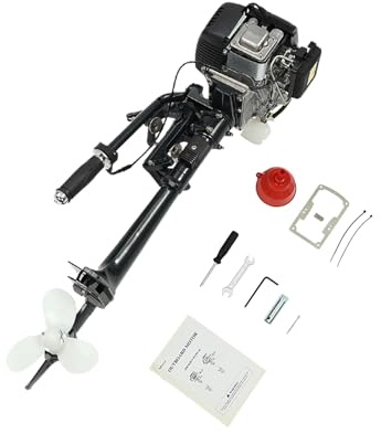 4-takts utombordsmotor bensinmotor, 5 500 rpm, 3 pm, tung båtmotor, utombordsmotor, CDI en cylinder, vindkylning stiftstyrning backspolning start för uppblåsbara fiskebåtar och fiske