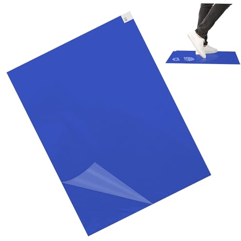 FRCOLOR Mat Adhesivo Antideslizante para Pisos Entradas Hogar y Oficina Tapete Captura Polvo y Suciedad Diseño Sin Residuo y Seguro