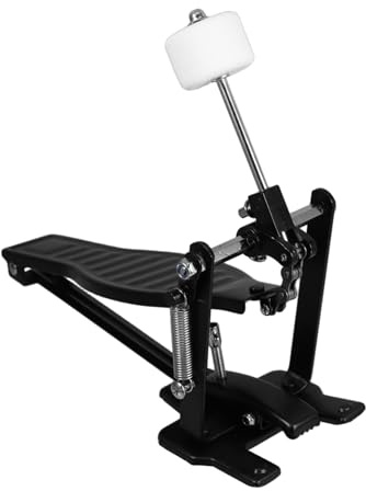 LRXIYODE Aluminiumlegierung Bassdrum Pedal Hammer Leichtes Schlagzeugzubehör Schnelle Montage Kompatibel mit Einsteiger und Profi Schlagzeugsets