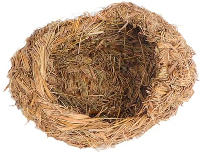 HEMOTON 1 nido per animali domestici in paglia robusta per gatti criceti e comodo posto per dormire naturale per piccoli e