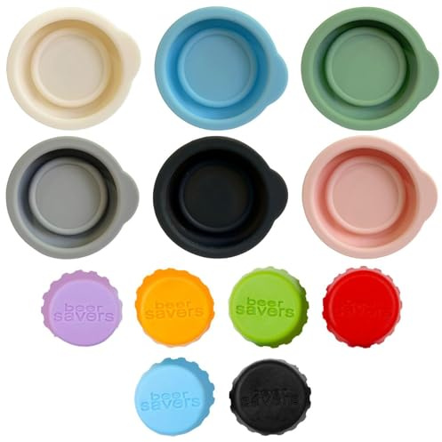 Tapa De Botella De Leche De Silicona De 6 Partes, Tapa De Cerveza De 6 Partes, Tapa De Botella De Vidrio, Botella Simple De Tapa De Silicona, Tapa De Sellado Creativo, Existencias De Cocina.